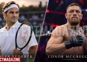Roger Federer and Conor McGregor