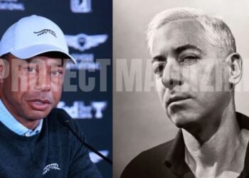 Tiger Woods and Bill Ackman