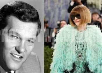 Tom Kennedy and Anna Wintour