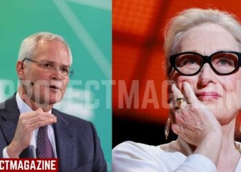 Meryl Streep and Darren Woods